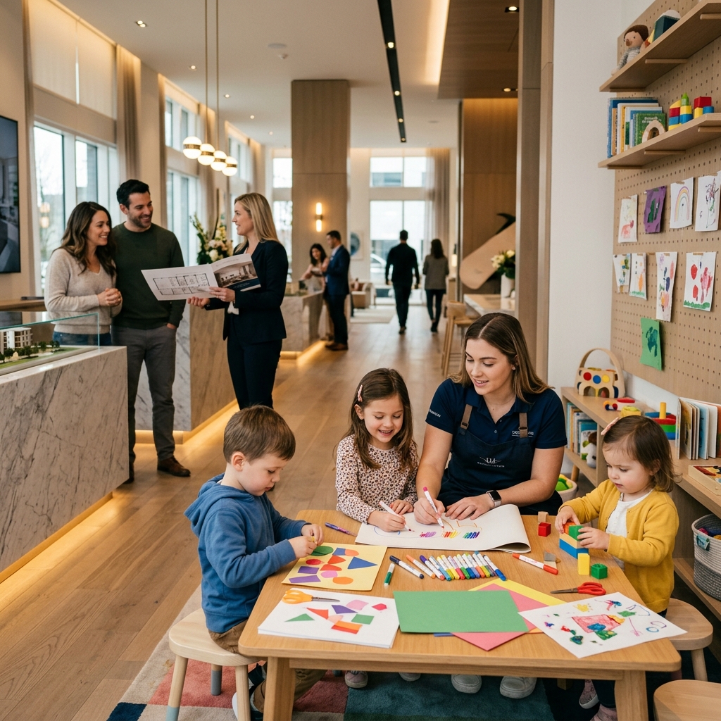 Recreação Infantil em Stands de Vendas e Lançamentos Imobiliários: Como Atrair Famílias e Aumentar Vendas
