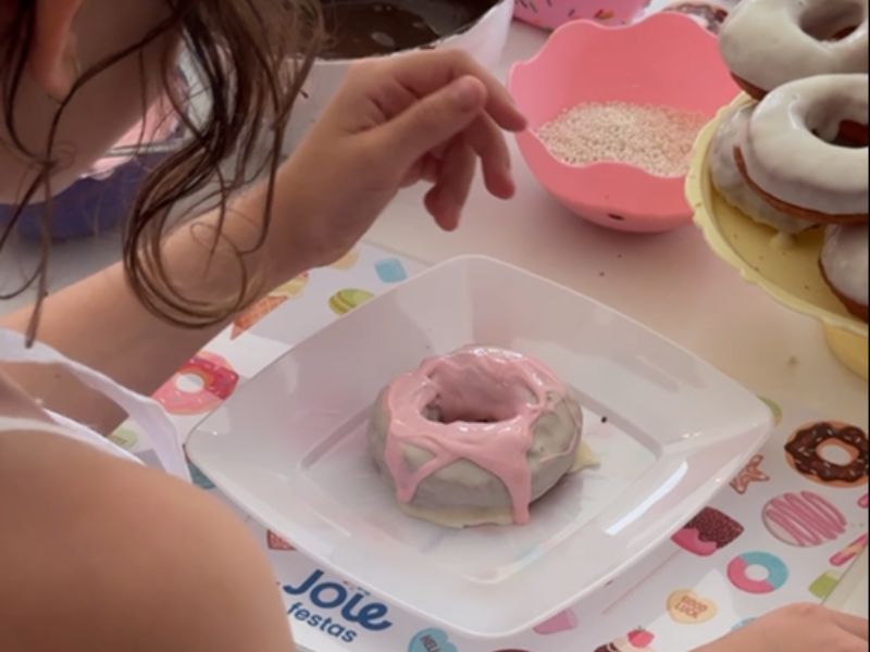 Oficina de Donuts Infantil