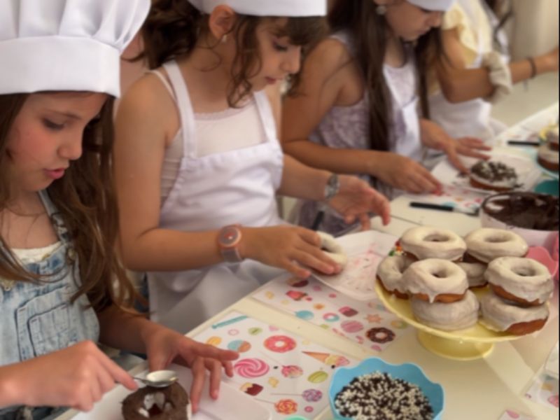 Oficina de Donuts Infantil